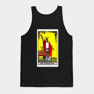 Card #1 - The Magician - Rider Waite Smith Tarot Tank Top